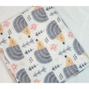 Flanel tetra pelene sa uzorkom - 70x80 cm