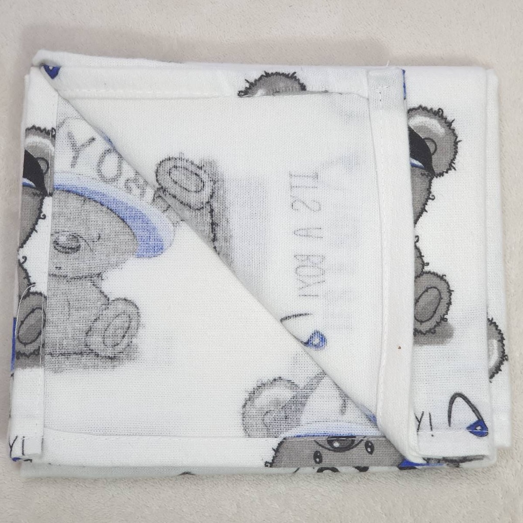 Flanel tetra pelene sa uzorkom - 70x80 cm