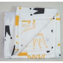 Flanel tetra pelene sa uzorkom - 70x80 cm