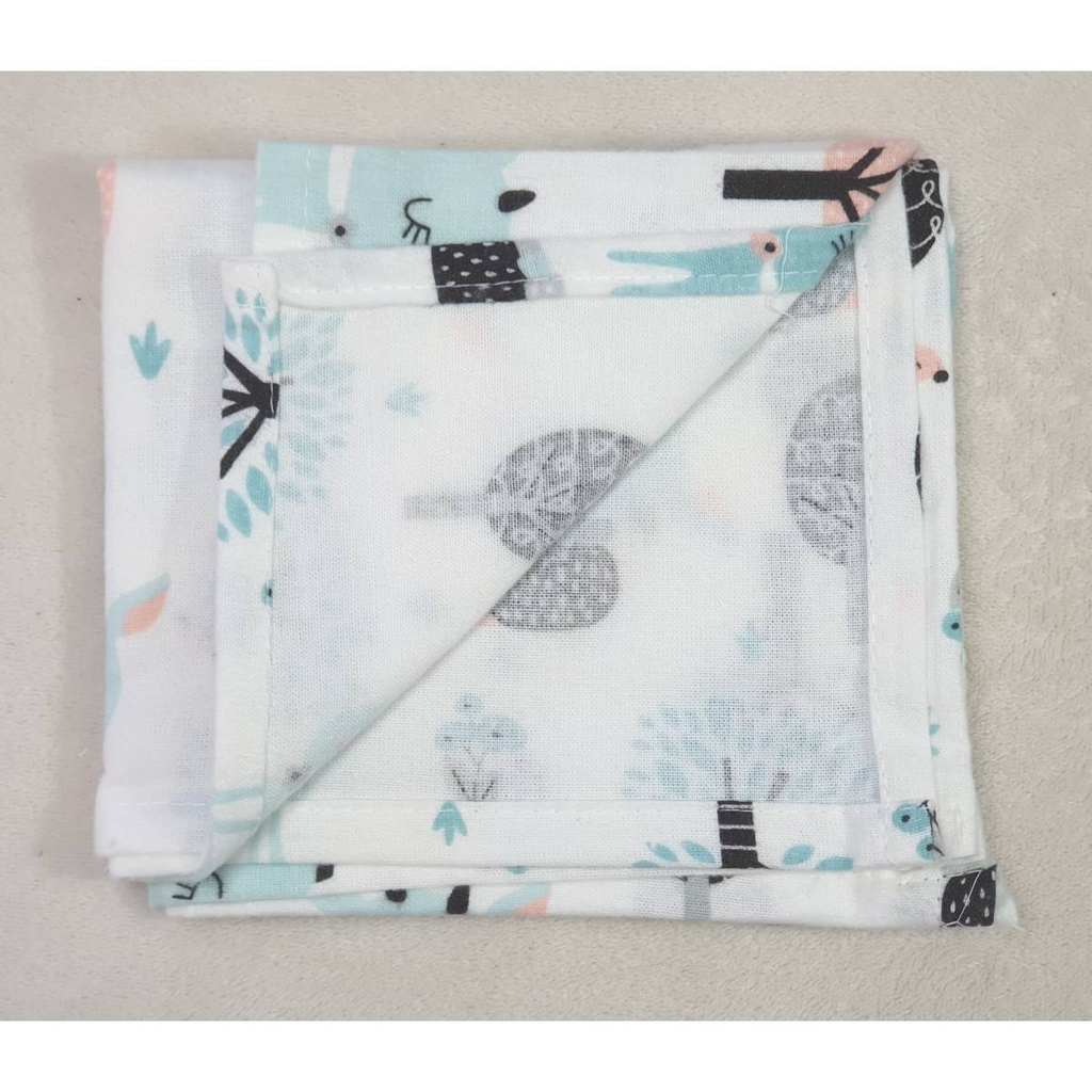 Flanel tetra pelene sa uzorkom - 70x80 cm