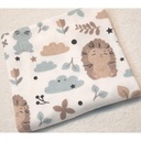 Flanel tetra pelene sa uzorkom - 70x80 cm
