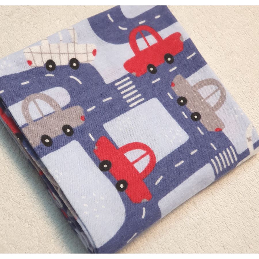 Flanel tetra pelene sa uzorkom - 70x80 cm
