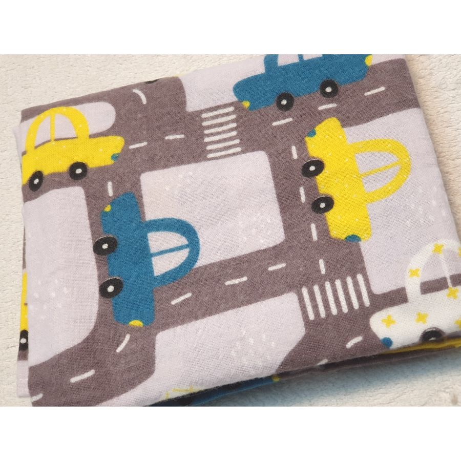 Flanel tetra pelene sa uzorkom - 70x80 cm