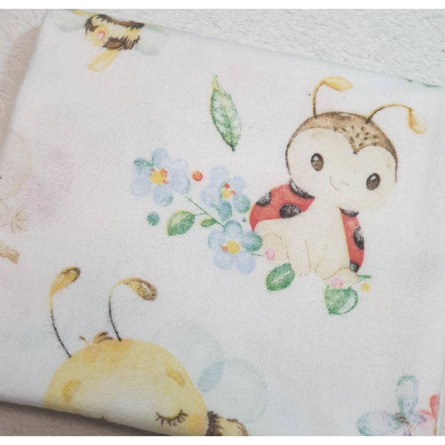 Flanel tetra pelene sa uzorkom - 70x80 cm