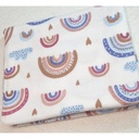 Flanel tetra pelene sa uzorkom - 70x80 cm