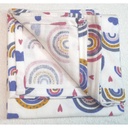 Flanel tetra pelene sa uzorkom - 70x80 cm