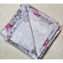 Flanel tetra pelene sa uzorkom - 70x80 cm