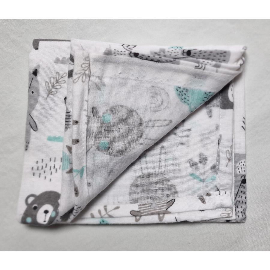 Flanel tetra pelene sa uzorkom - 70x80 cm