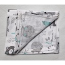 Flanel tetra pelene sa uzorkom - 70x80 cm
