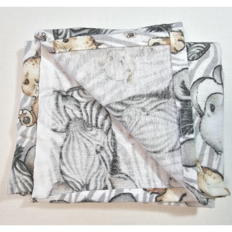 Flanel tetra pelene sa uzorkom - 70x80 cm