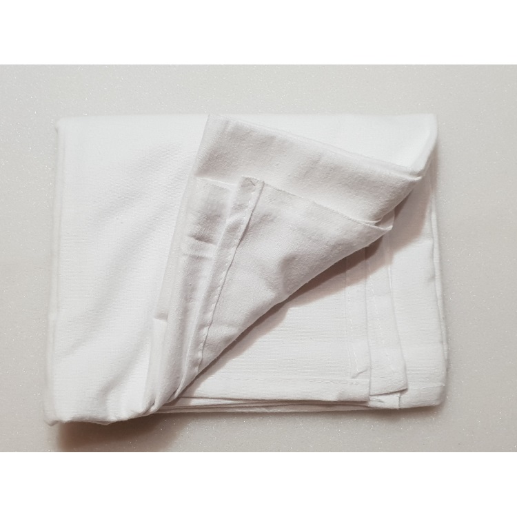 Flanel tetra pelene - bijele - 70x80 cm