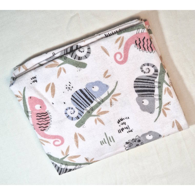 Flanel tetra pelene sa uzorkom - 70x80 cm