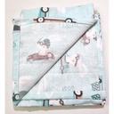 Flanel tetra pelene sa uzorkom - 70x80 cm