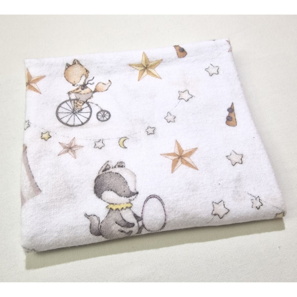 Flanel tetra pelene sa uzorkom - 70x80 cm