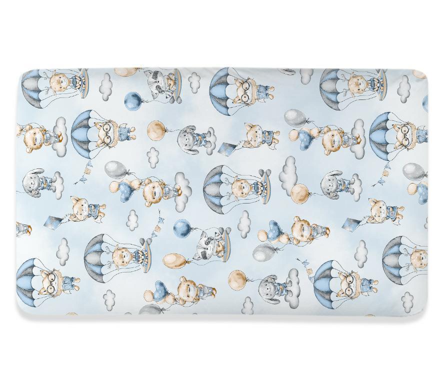 Plahta sa motivom za dječji krevetić - 120x60 cm