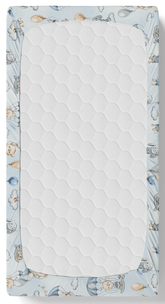 Plahta sa motivom za dječji krevetić - 120x60 cm