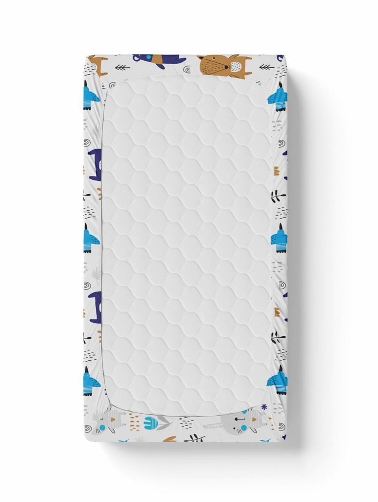 Plahta sa motivom za dječji krevetić - 120x60 cm