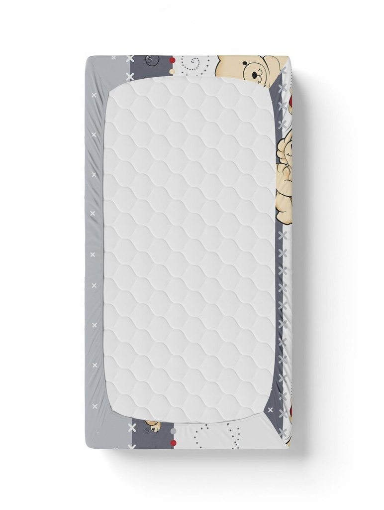 Plahta sa motivom za dječji krevetić - 120x60 cm