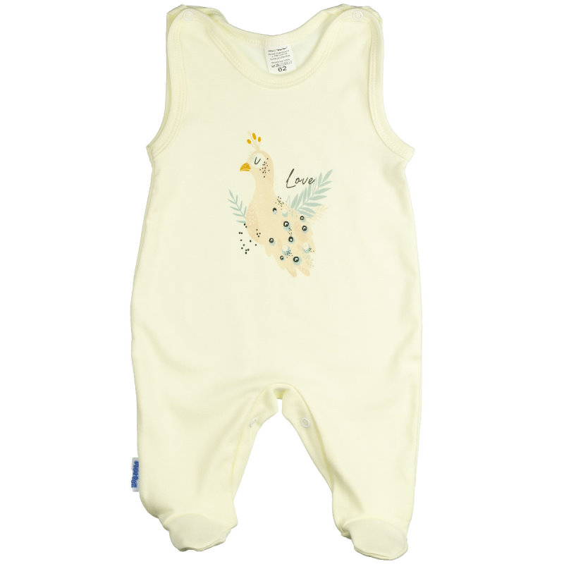 Kombinezon za bebe - paun - B-0222