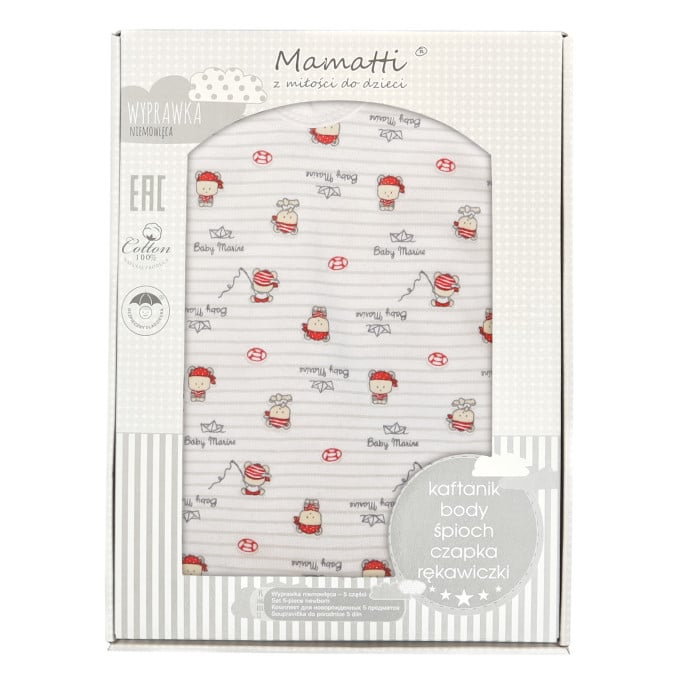 5u1 komplet za bebu - pirat