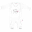 Kombinezon sa stopalicama i majica - Medo