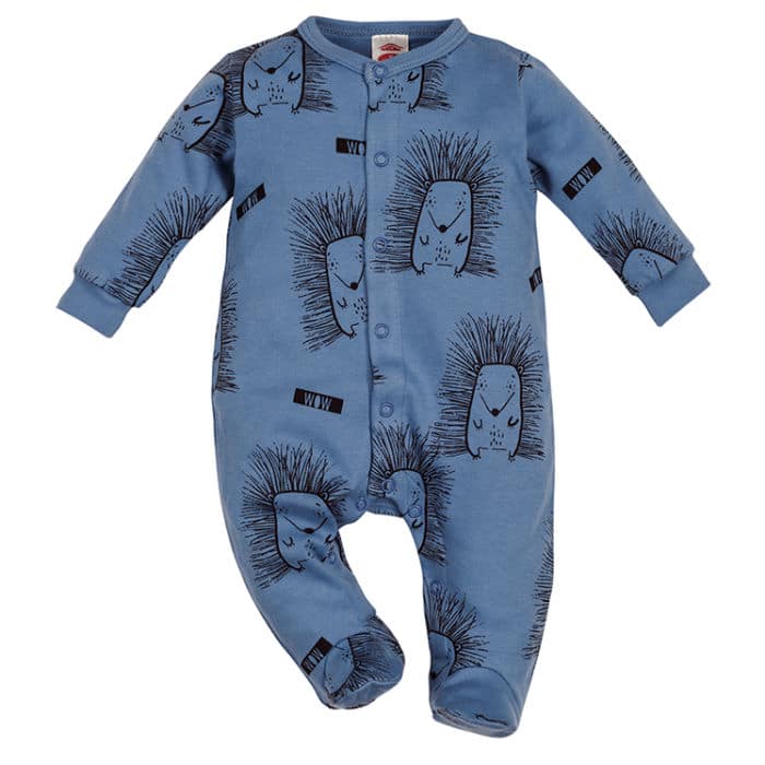 Pidžama za bebu - plavi jež - B-0120