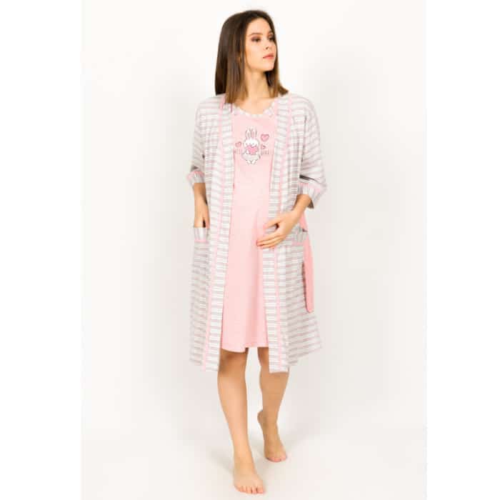 Komplet spavaćica i ogrtač - S0181