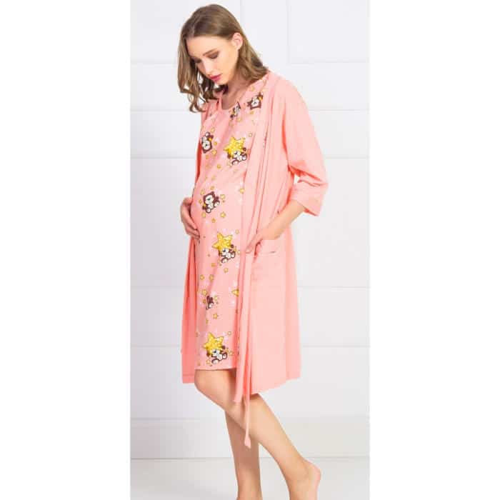 Komplet spavaćica i ogrtač - S0035-7