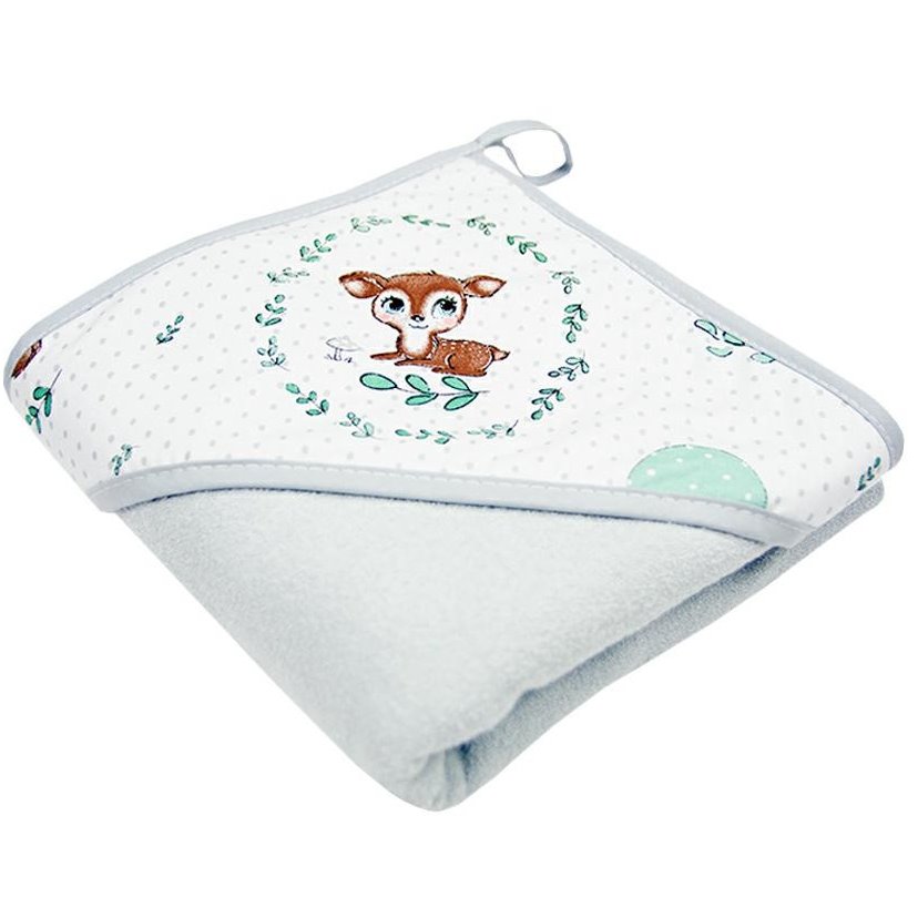 Ručnik za bebu sa kapuljačom - 95x95 cm - B-0258