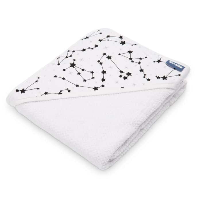 Ručnik za bebu sa kapuljačom - 100x100 cm - zvjezdice 2