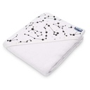 Ručnik za bebu sa kapuljačom - 100x100 cm - zvjezdice 2