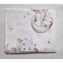 Flanel tetra pelene sa uzorkom - 70x80 cm