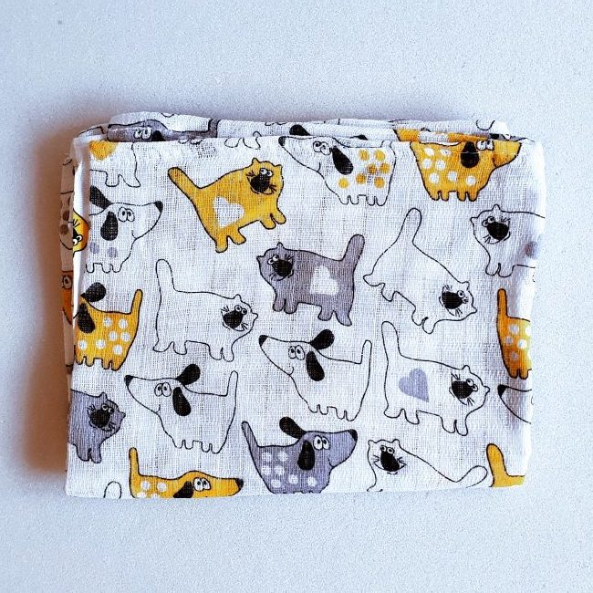 Tetra pelene sa dezenom - 70x80 cm