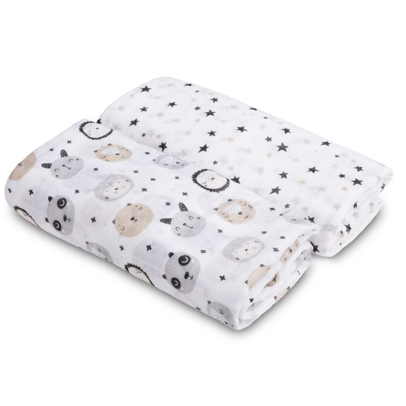 Set bambus pelena s uzorkom - B-0395