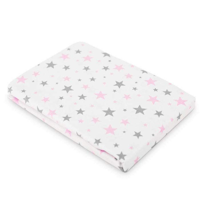 Pamučna plahta sa gumom - 120x60 cm