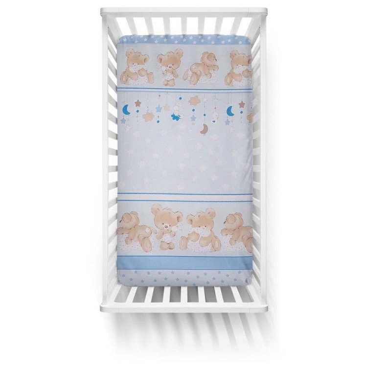 Plahta sa motivom za dječji krevetić - 120x60 cm