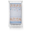 Plahta sa motivom za dječji krevetić - 120x60 cm