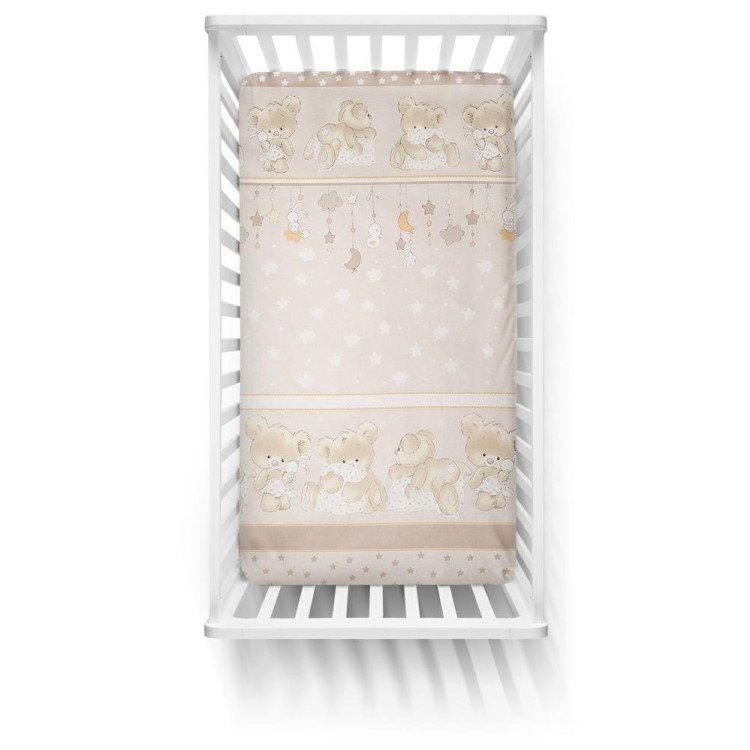 Plahta sa motivom za dječji krevetić - 120x60 cm