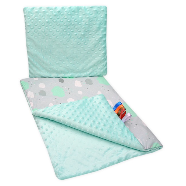 Posteljina za kolica - 2-djelna - Minky