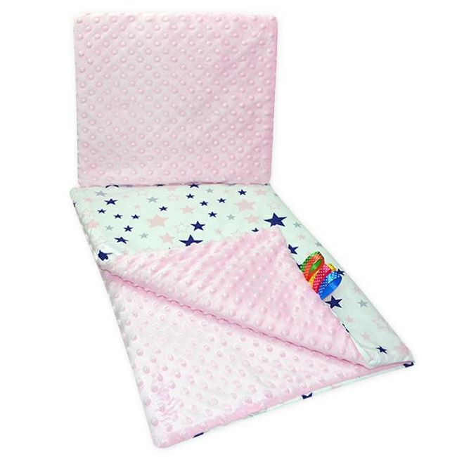 Posteljina za kolica - 2-djelna - Minky