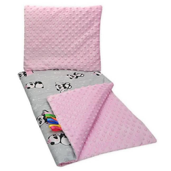 Posteljina za kolica - 2-djelna - Minky