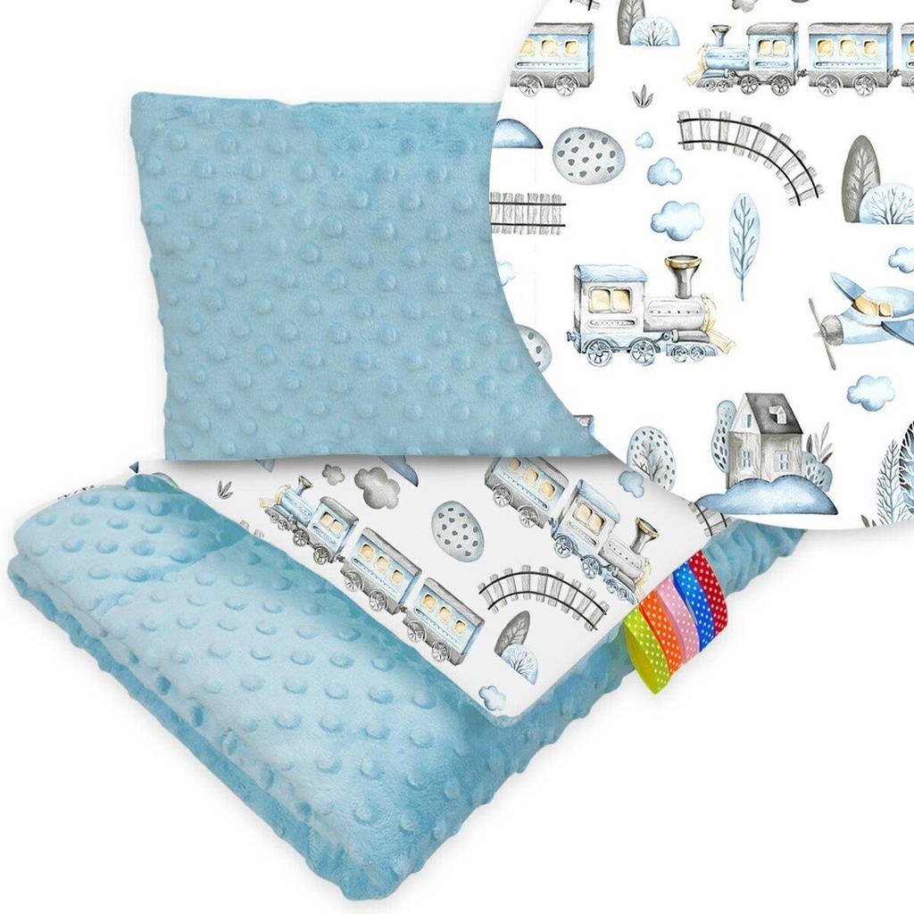 Posteljina za kolica - 2-djelna - Minky