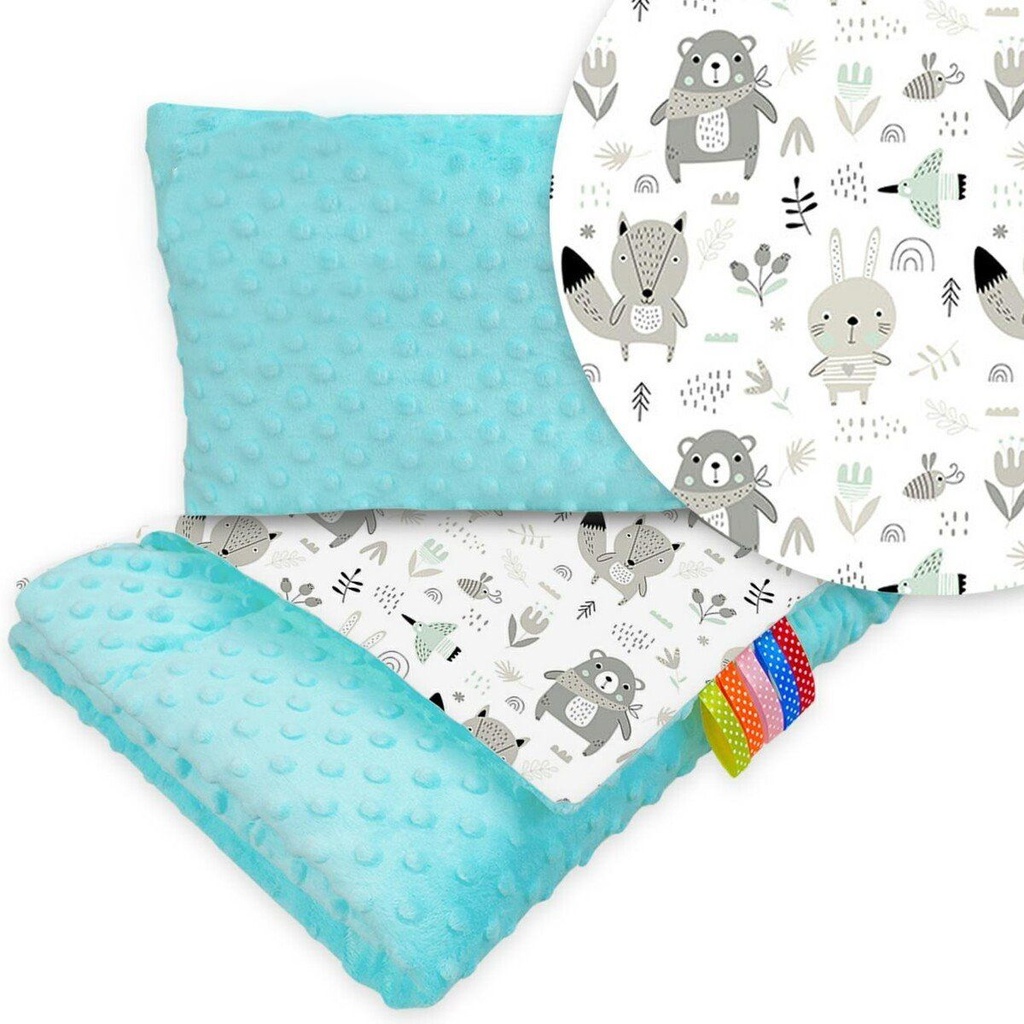 Posteljina za kolica - 2-djelna - Minky