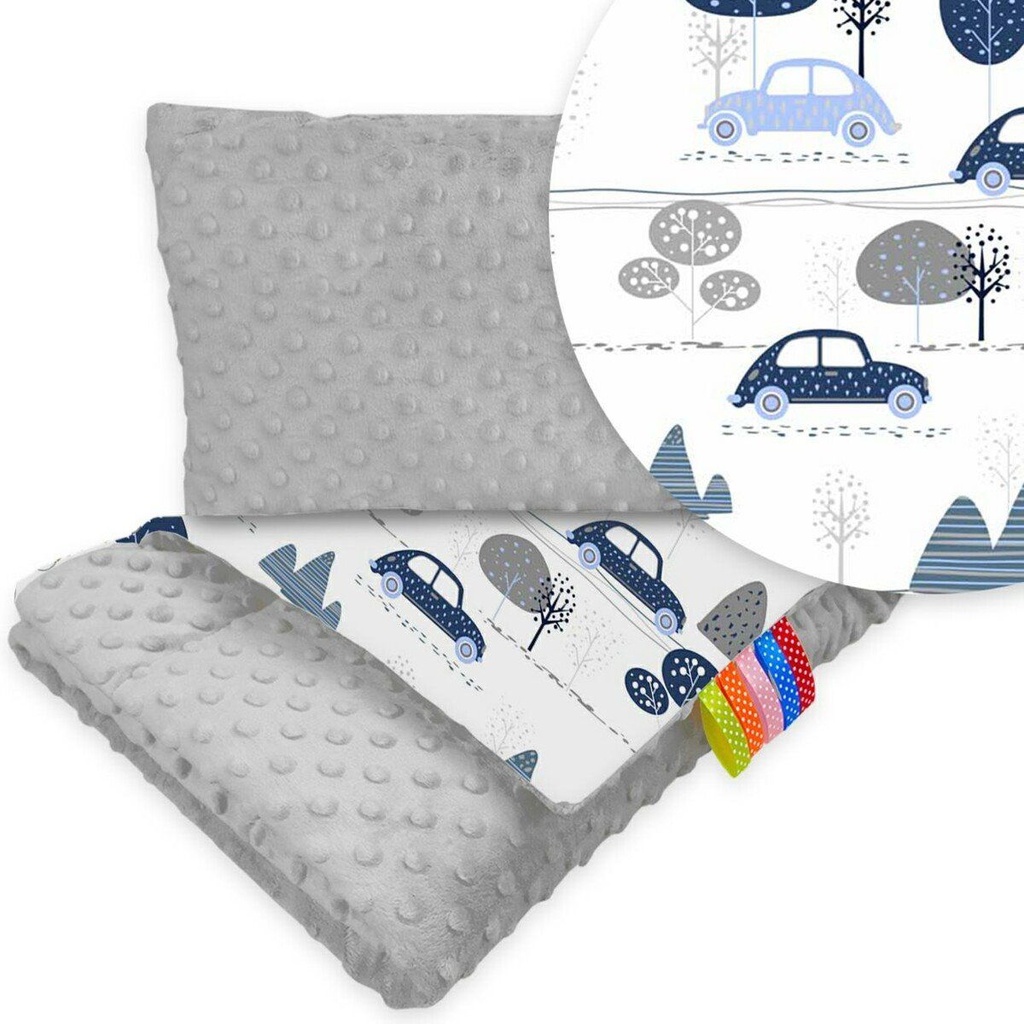 Posteljina za kolica - 2-djelna - Minky