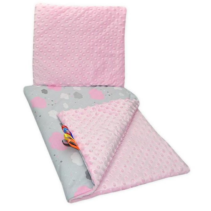 Posteljina za kolica - 2-djelna - Minky