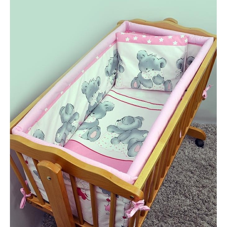 Posteljina za koljevku - 5-djelni komplet