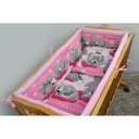 Posteljina za koljevku - 5-djelni komplet