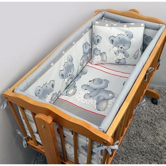 Posteljina za koljevku - 5-djelni komplet