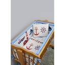 Posteljina za koljevku - 5-djelni komplet