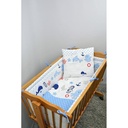 Posteljina za koljevku - 5-djelni komplet